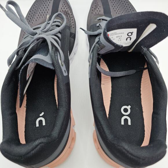 On Running Cloudflow Rock Rose Womens 9.5 Wide D Running Shoes Sneakers - Picture 9 of 11